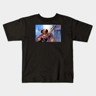 The sitar player Kids T-Shirt